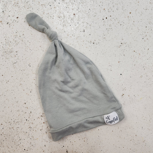 Size OS | Copper Pearl Top Knot Hat