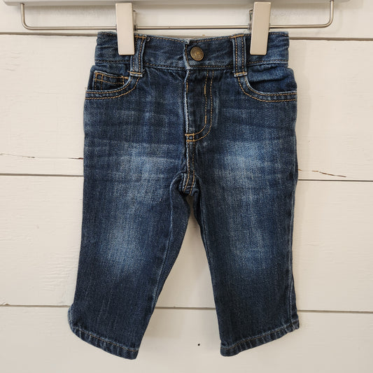 Size 3-6m | Gymboree Dark Wash Denim Jeans