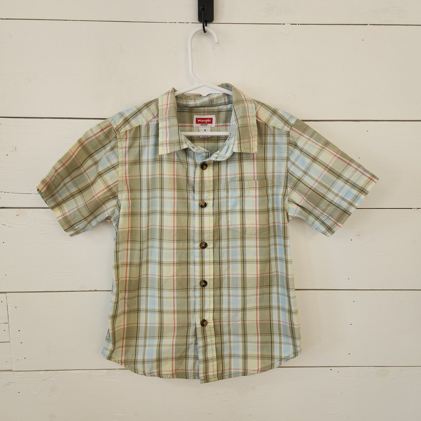 Size 6 | Wrangler Green Buttondown