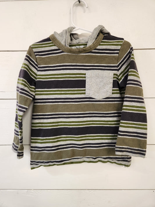 Size 4t | Gap Striped Hooded Longsleeve