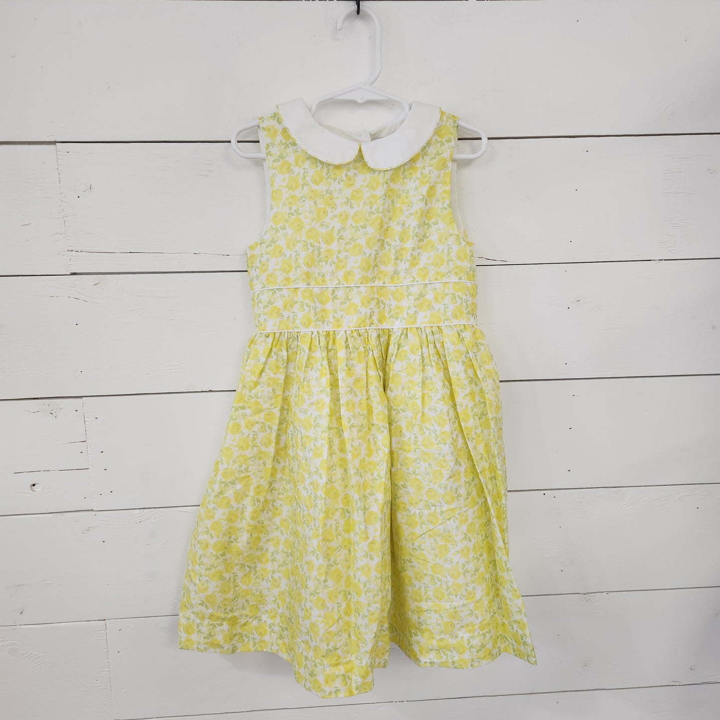 Size 6 | Beatrice & George Yellow Flower Dress