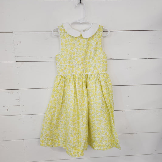 Size 6 | Beatrice & George Yellow Flower Dress