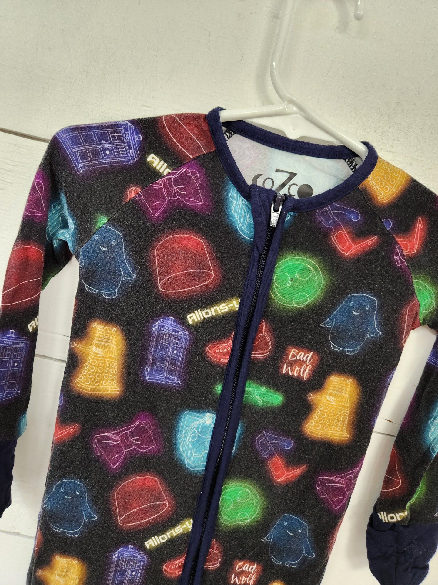 Size 12-18m | CozCo Dr. Who Zip Sleeper