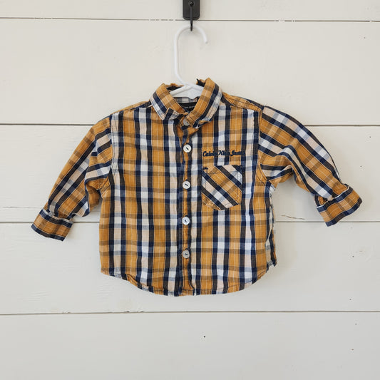 Size 12m | Calvin Klein Button Down Shirt