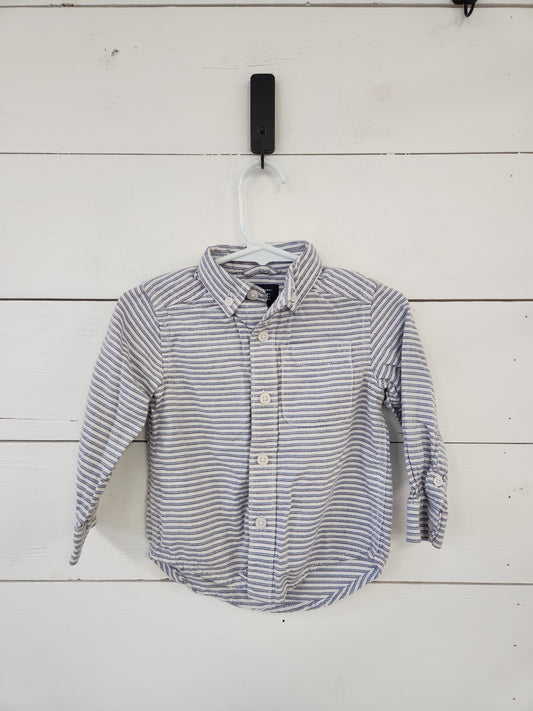 Size 12-18m | Place Striped Buttondown