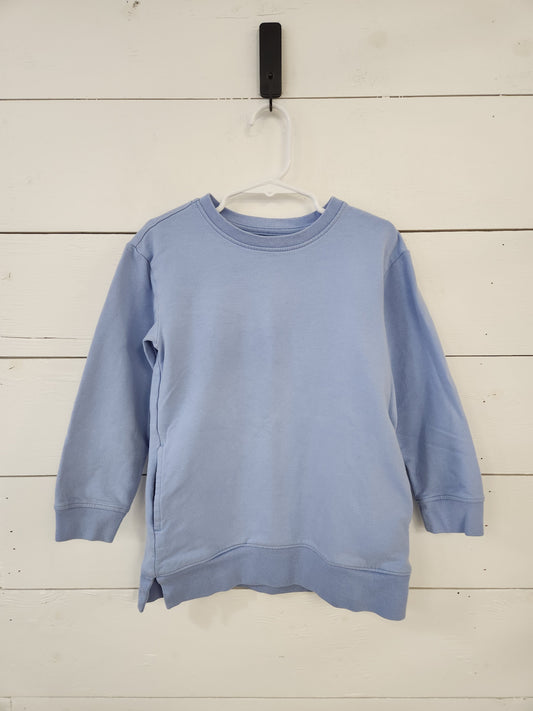 Size 4-5 | Primary Blue Crewneck Sweater w/ pockets