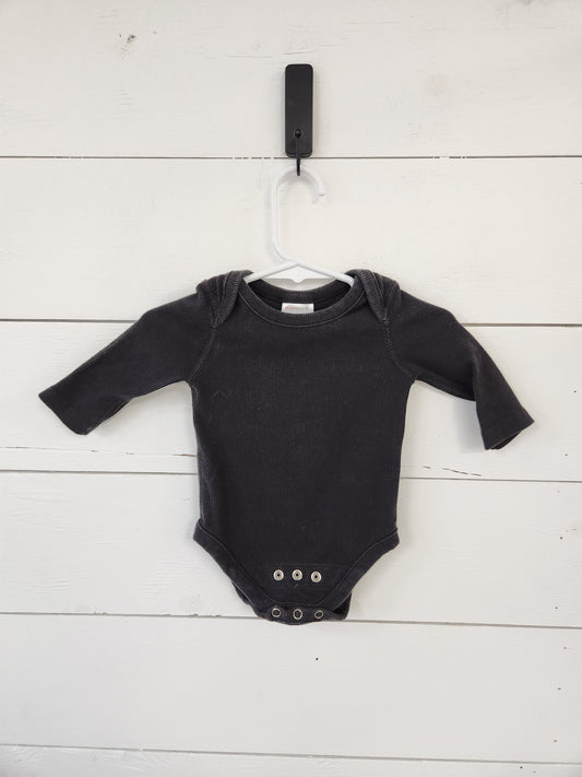 Size 0-3m | Hanna Andersson Adjustable Longsleeve Bodysuit