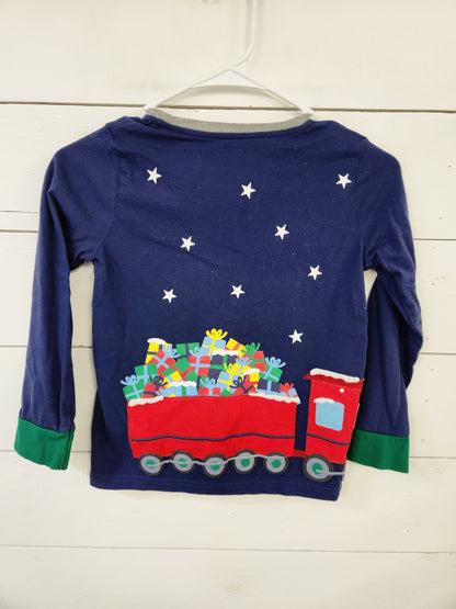 Size 7-8 | Mini Boden Train Shirt