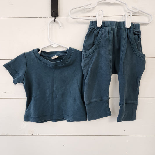 Size 6-12m | Kate Quinn Blue Set