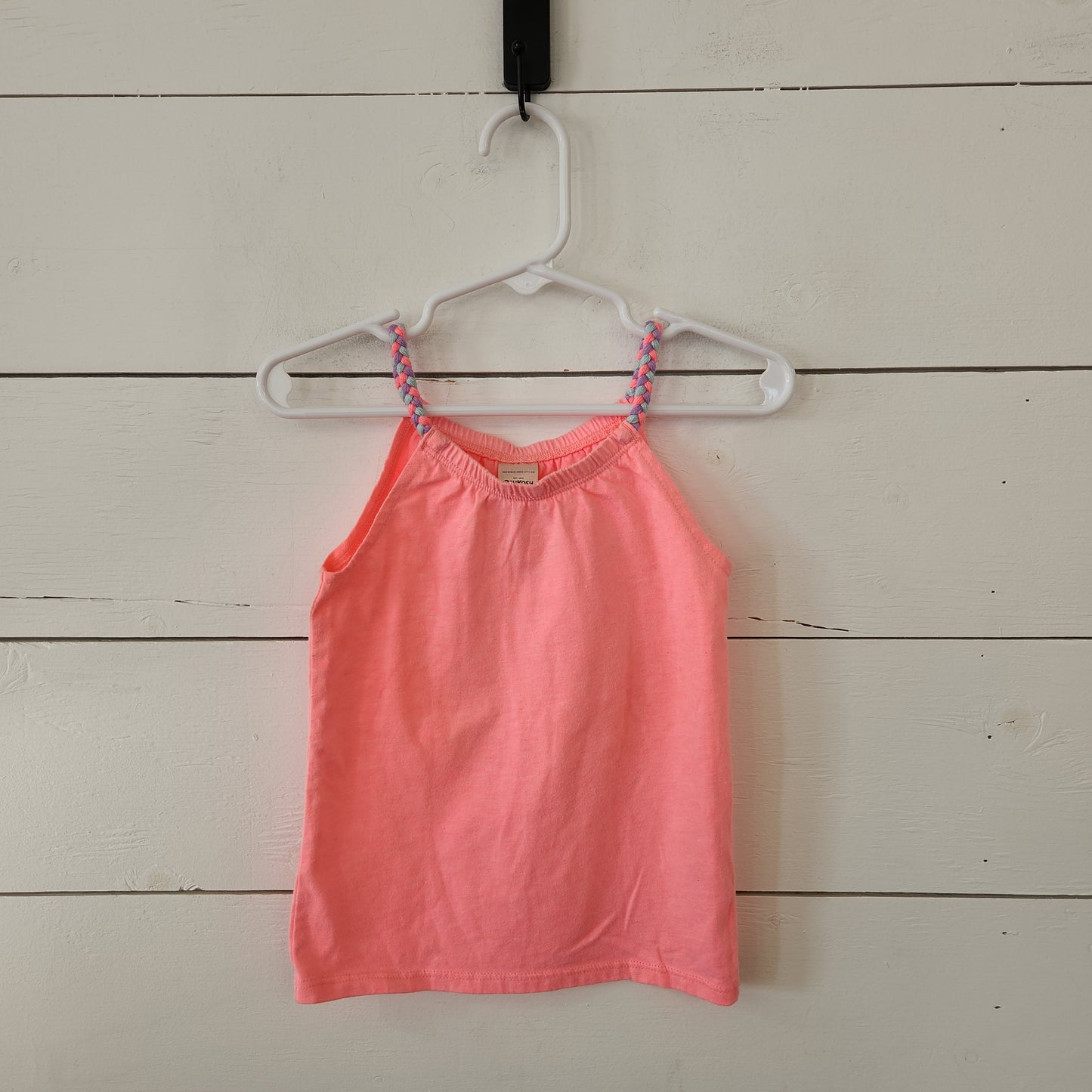 Size 2t | Osh Kosh Pink Braided Strap Tank