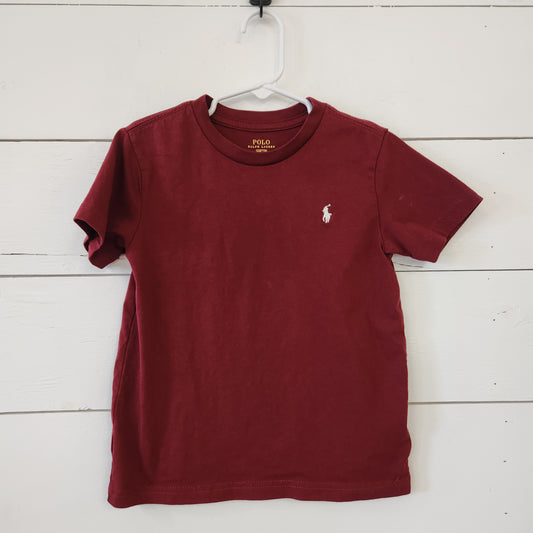 Size 4 | Ralph Lauren Maroon T-Shirt