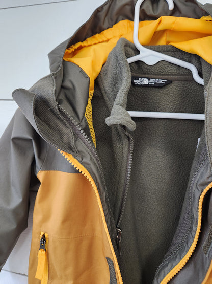 Size 2t | North Face Removable Fleece Rain Coat