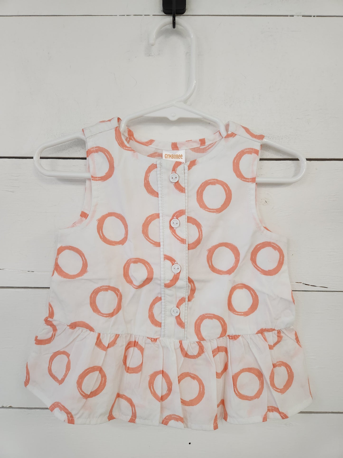 Size 12-18m | Gymboree Buttondown Tank NWT