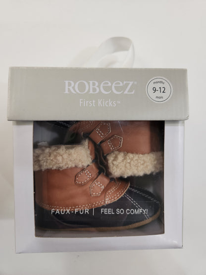 Size 9-12m | Robeez Soft Sole Shoes NIB