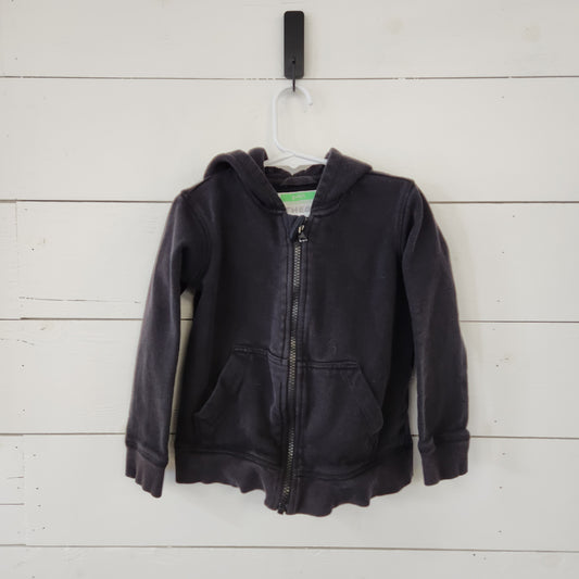 Size 4-5 | Pact Black Zip Up Hoodie