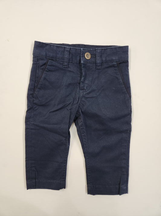 Size 6-9m | Polarn O. Pyret Navy Pants