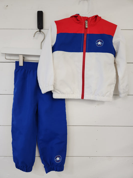 Size 24m | Converse Track Suit Set *stain