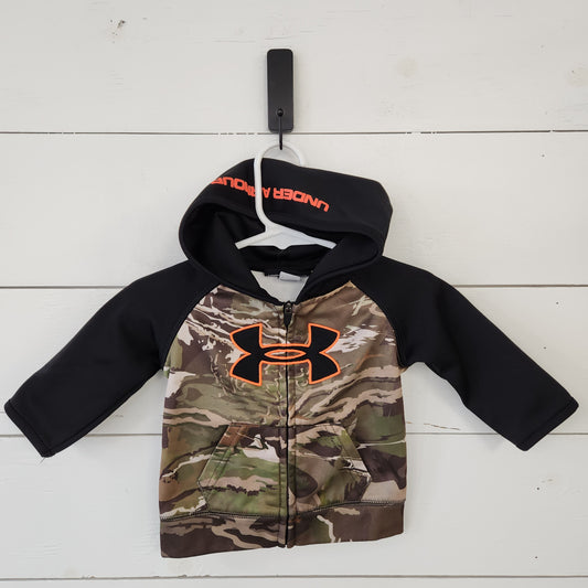 Size 3-6m | Under Armour Athletic Zip-Up Hoodie