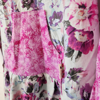 Size 6 | Briar&Boone Pink Floral Kuspuk