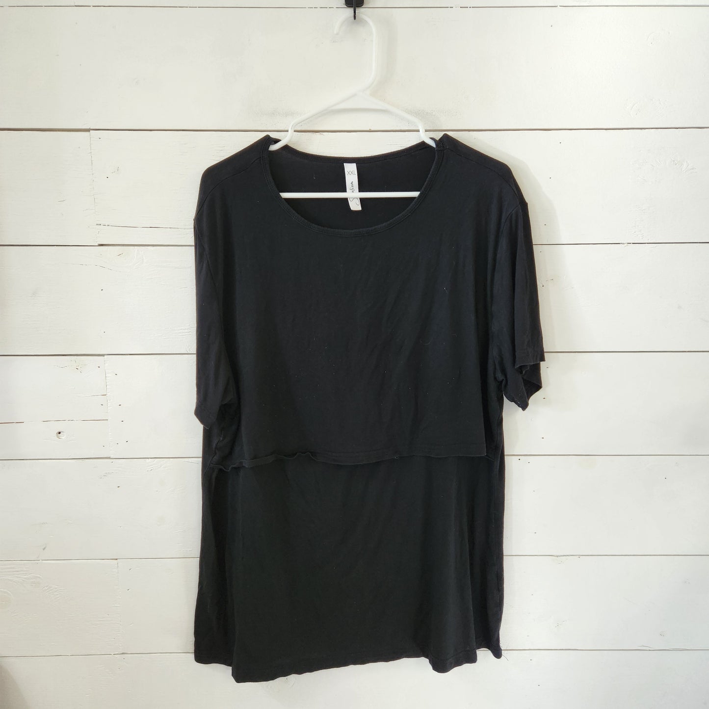 Size XXL | Sosolism Black Nursing T-Shirt