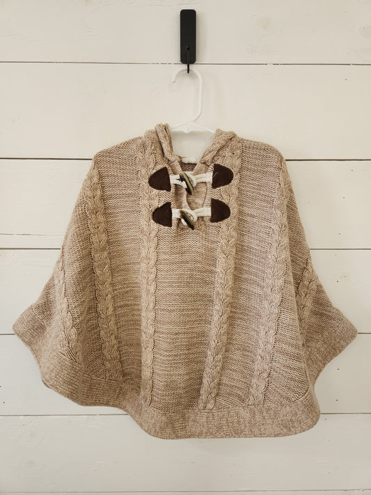 Size 7-8 | Crazy 8 Tan Poncho