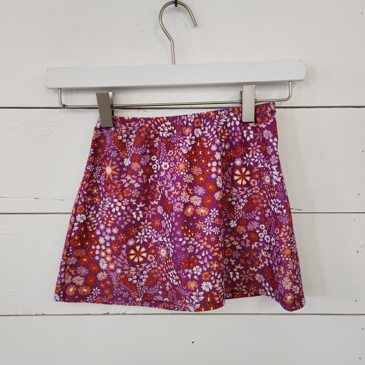 Size 5-6 | Patagonia Purple Floral Skirt