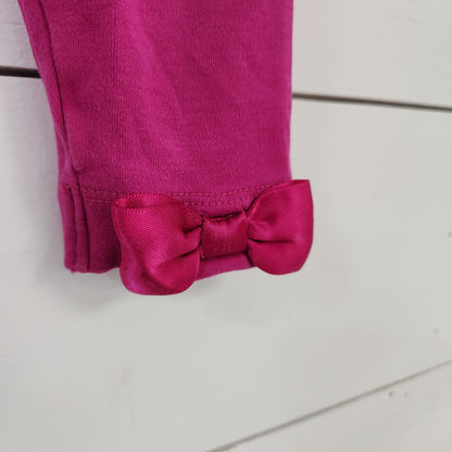 Size 12-18m | Gymboree Pink Bow Leggings