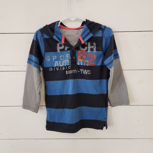 Size 3t | Pumpkin Patch Longsleeve Hooded Shirt