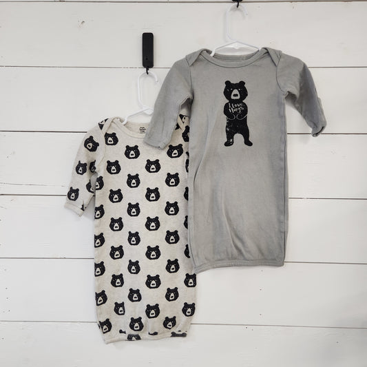 Size 0-6m | Yoga Sprout Sleep Gowns