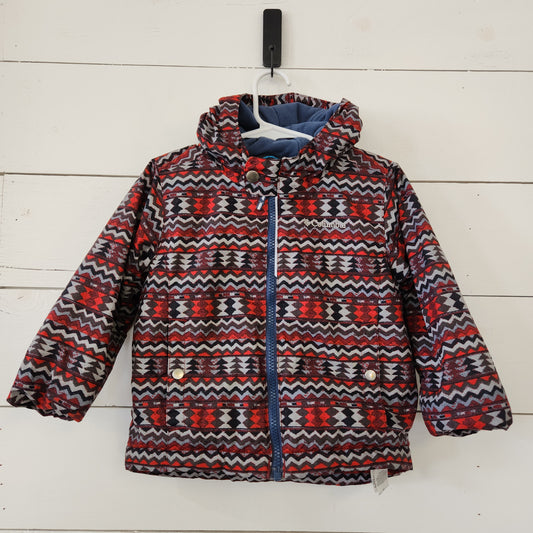 Size 3T | Columbia Outgrown Coat Red
