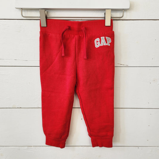 Size 18-24m | Gap red sweats