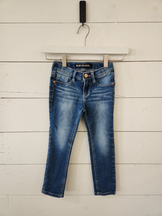 Size 4 | Blue Revival Adjustable Skinny Jegging