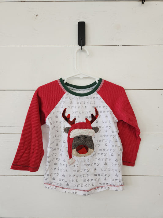 Size 2t | Mudpie Holiday Shirt