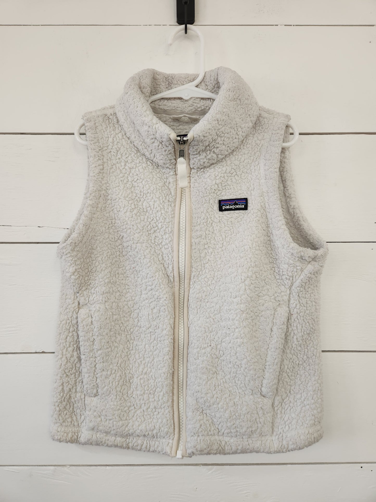 Size 7/8 | Patagonia Sherpa Fleece Vest *stain/worn