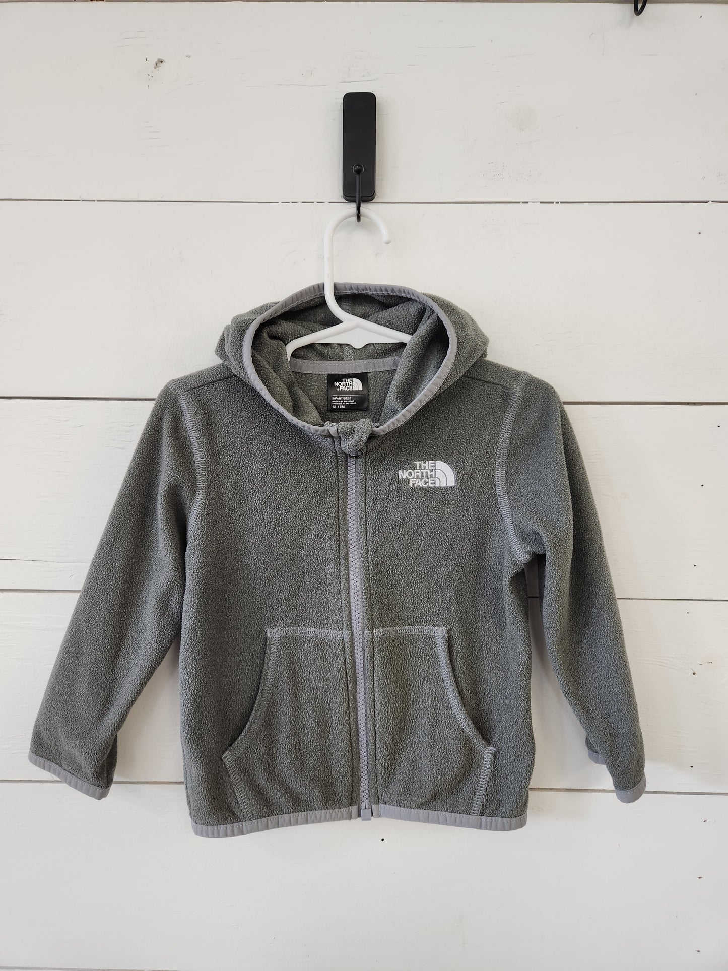 Size 12-18m | The North Face Fleece Zip-Up