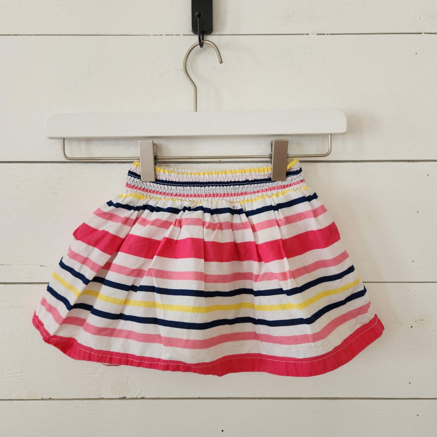 Size 2t | Place Pink & Navy Striped Skirt