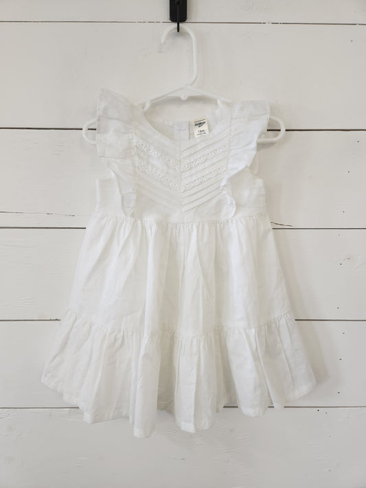 Size 18m | Osh Kosh White Dress