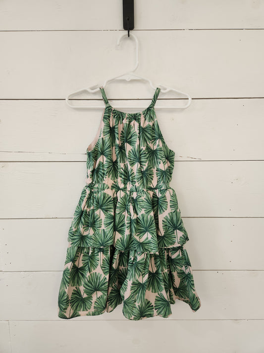 Size 4t | Janie and Jack Palm Leaf Dress