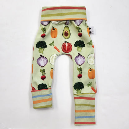 Baby + Toddler Grow With Me Pants by Briar&Boone | Veggies