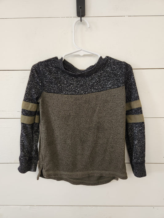 Size 2t | Rumi + Ryder Heathered Long Sleeve