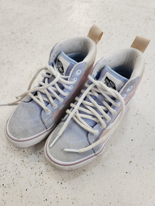 Size 13 | Vans High Top Pastel Cold Weather Shoes
