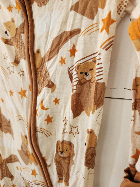Size 12-18m | Little Sleepies Bear Footie