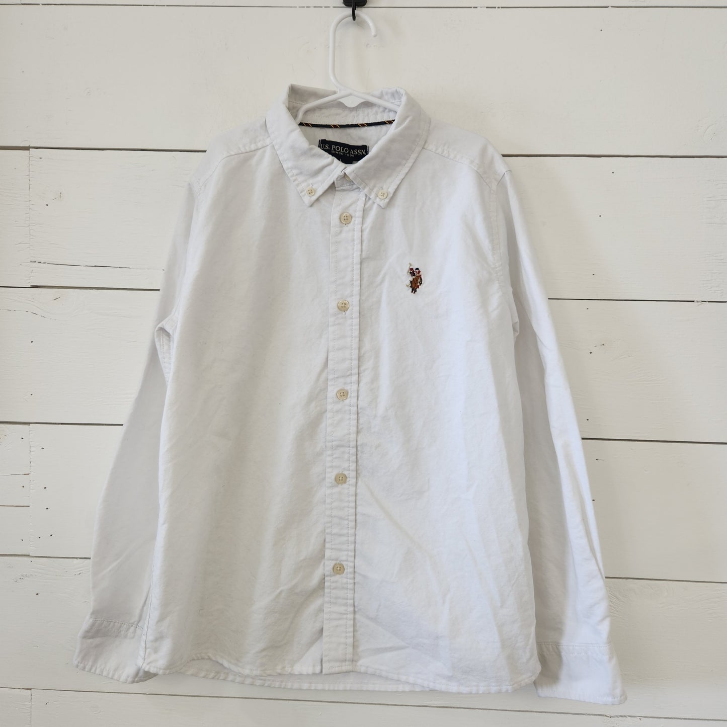 Size L (10-12) | U.S. Polo Assn. Buttondown