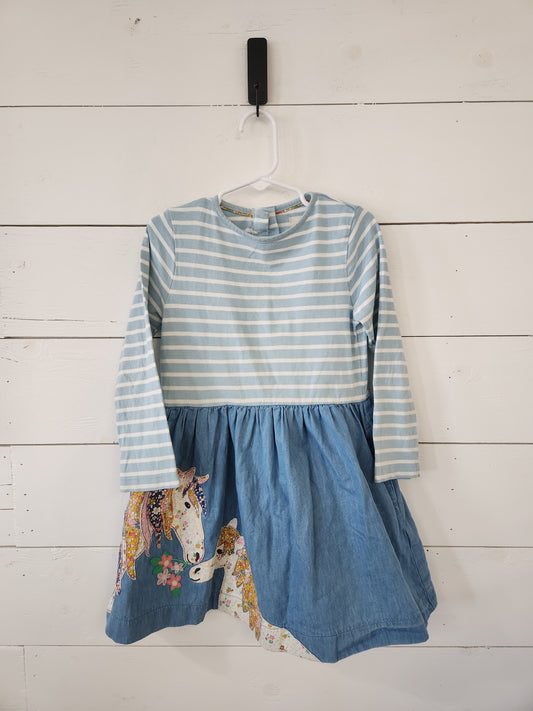 Size 4-5 | Mini Boden Unicorn Dress