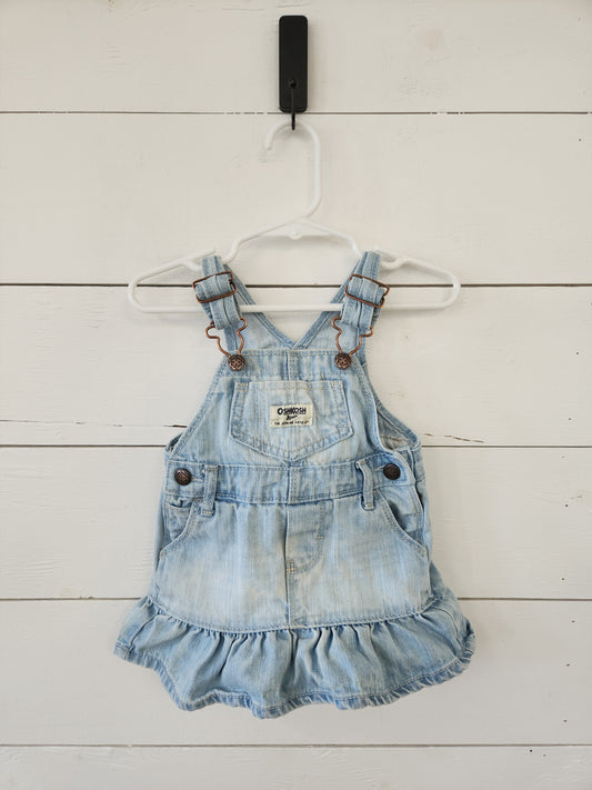 Size 12m | Osh Kosh Overall Dress