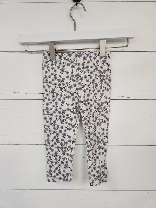 Size 18m | DKNY Lavender Floral Leggings