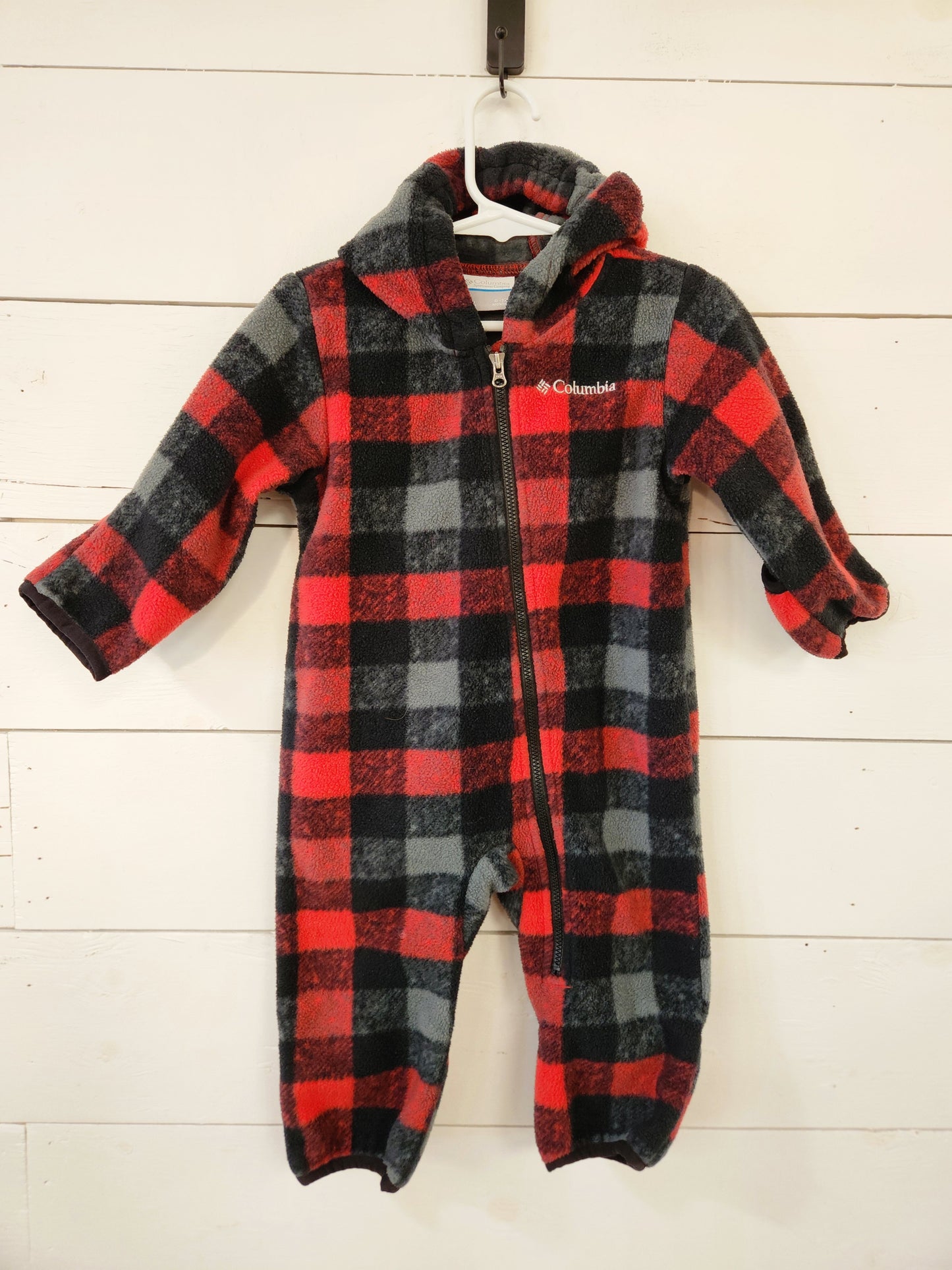 Size 6-12m | Columbia Hooded Fleece Bunting