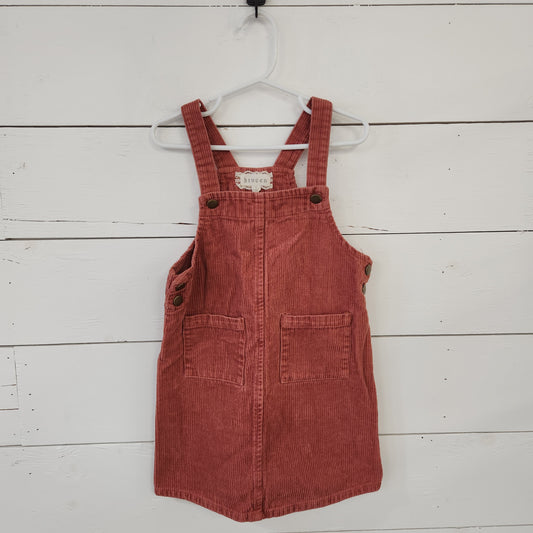 Size 6 | Btween Corduroy Overall Dress