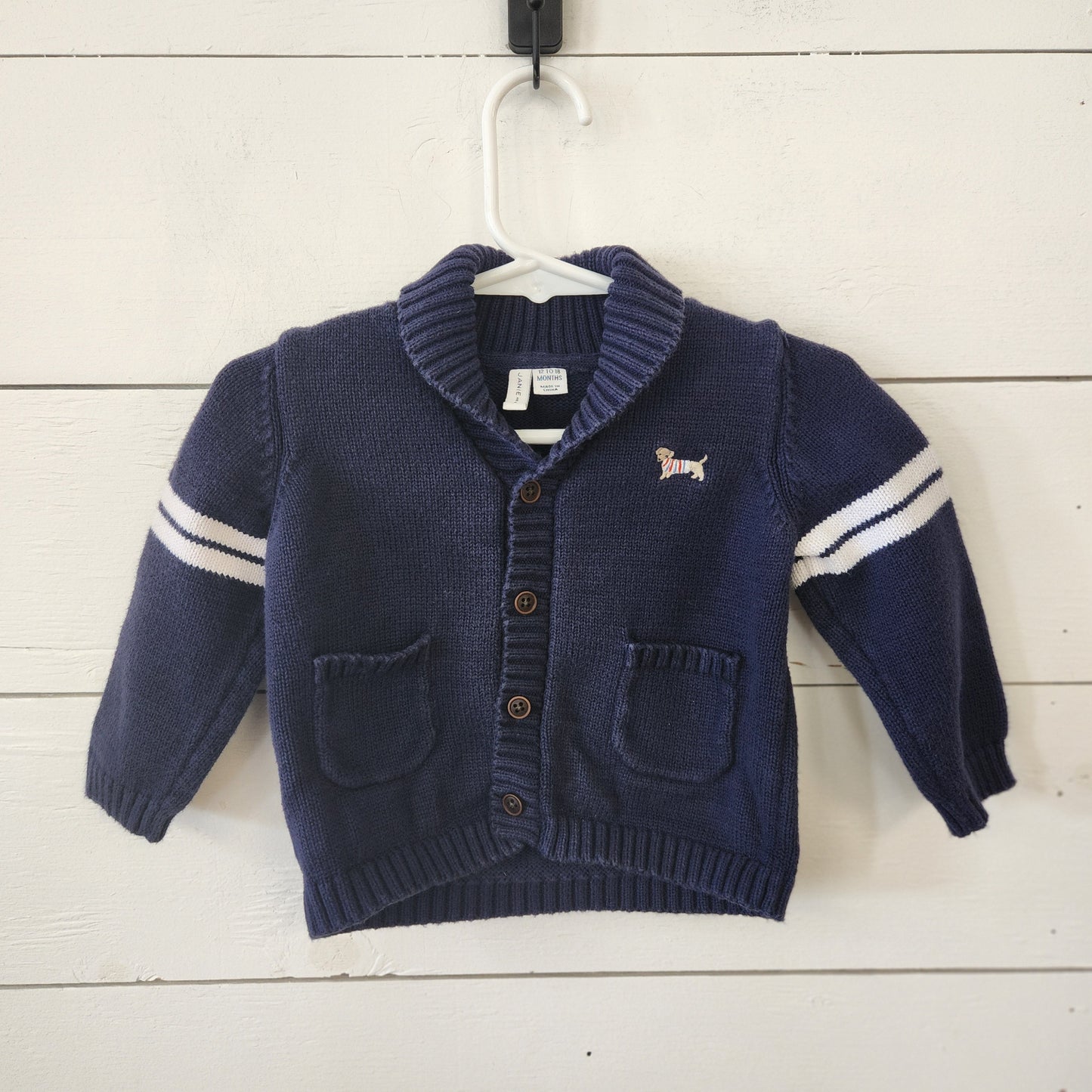 Size 12-18m | Janie and Jack Button Sweater