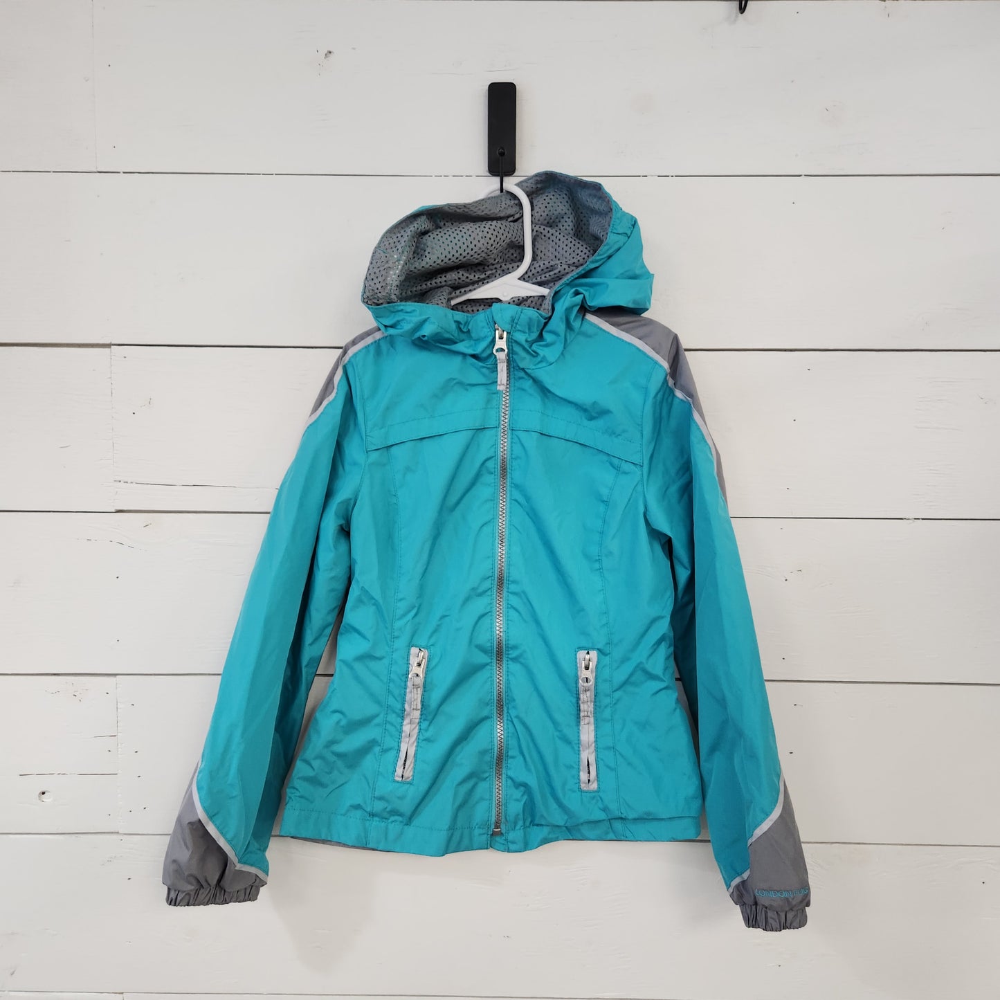 Size 5-6 | London Fog Rain Jacket (Teal)